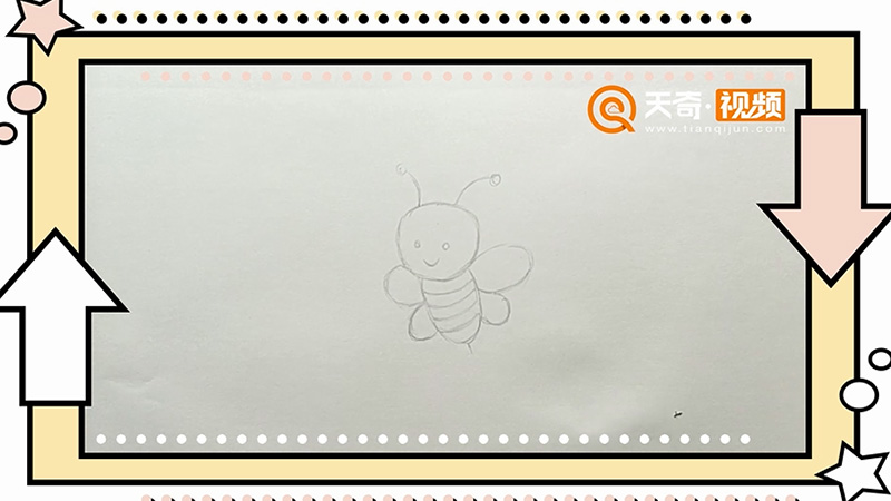 蜜蜂简笔画
