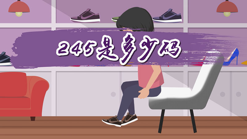 245是多少码