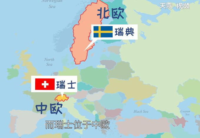 瑞典和瑞士有什么区别