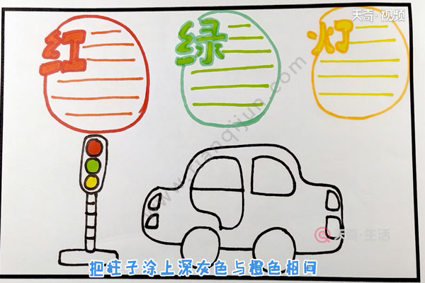 关于交通安全的手抄报