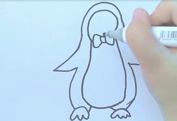 企鹅简笔画 简笔画企鹅的画法