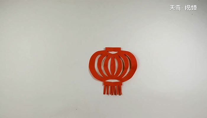 条纹中国红灯笼的做法 中国红灯笼怎么做