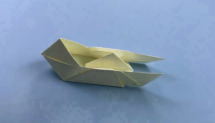 飞船怎么折 飞船的折法