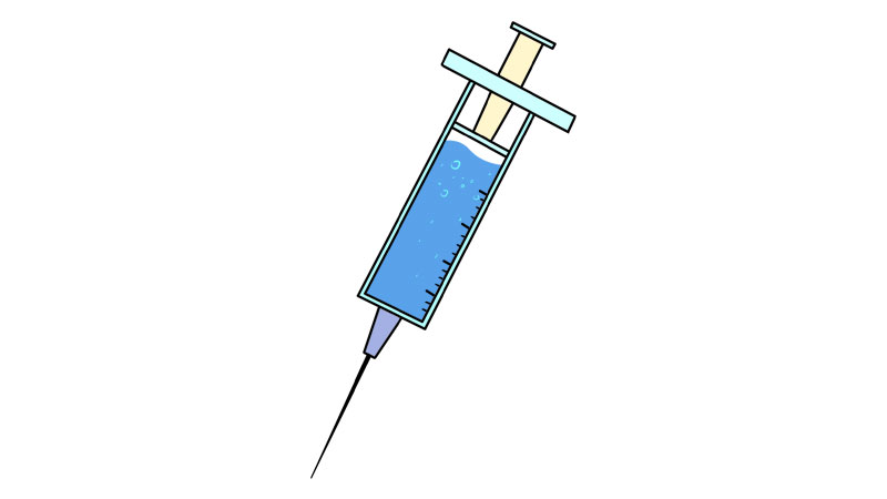 针筒简笔画 彩色图片