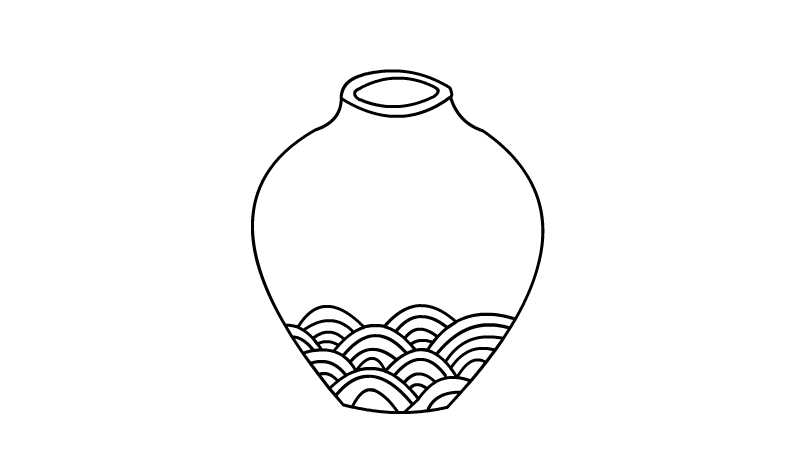 古代陶器 简笔画图片
