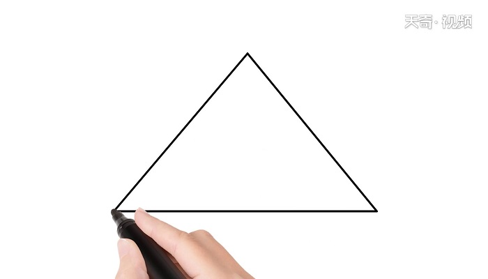 直角三角形的画法图片图片