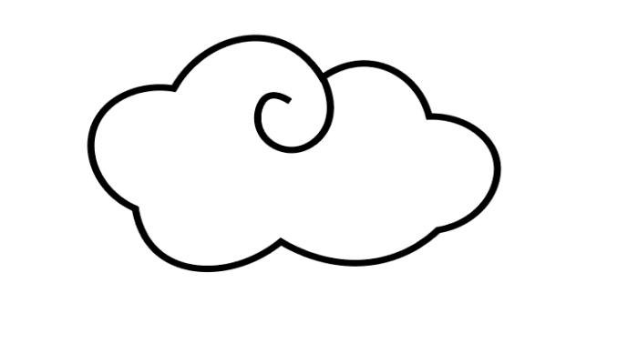 怎样画漂亮的云彩图片