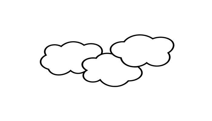 怎样画漂亮的云彩图片