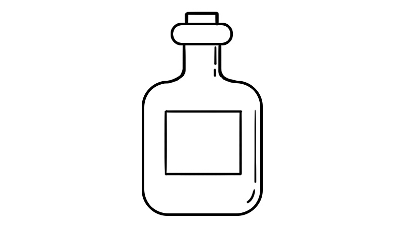 瓶子的简笔画法图片