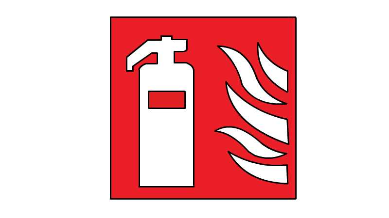 消防logo设计素材手绘图片