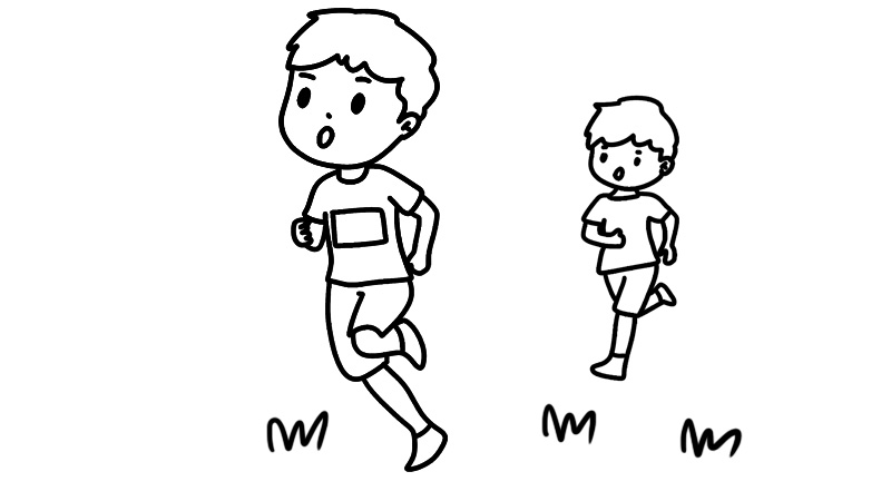 锻炼身体简笔画卡通画图片