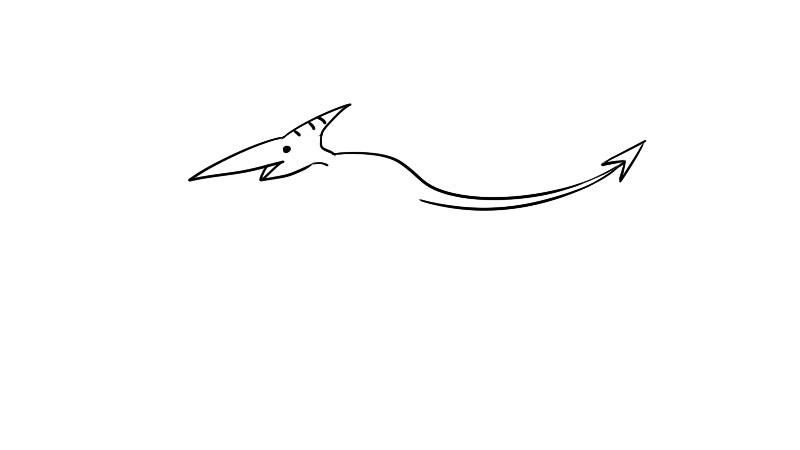 翼龙怎么画霸气风神图片