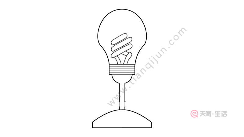 電燈簡筆畫步驟 電燈簡筆畫教程