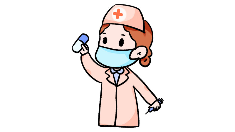 护士漫画简笔图片
