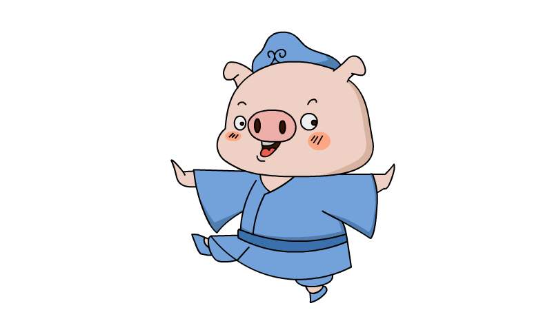 猪八戒人物卡卡通画图片