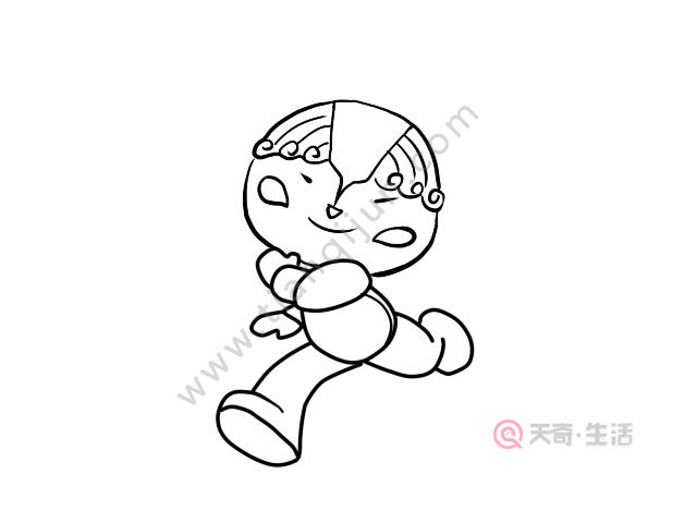 福娃简笔画