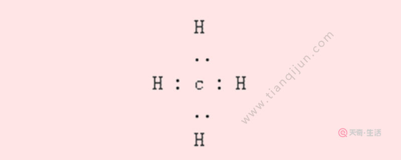 ch4的电子式怎么写 ch4的电子式的写法