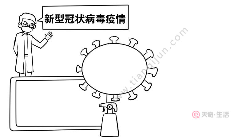 新型冠狀病毒疫情手抄報內容 新型冠狀病毒疫情手抄報內容畫法