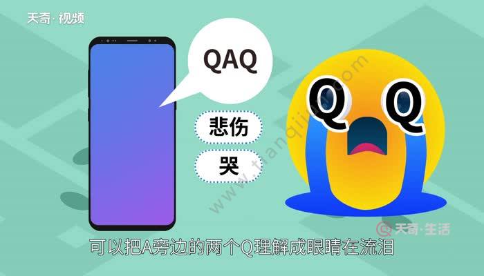 qaq是什麼意思 qaq的意思