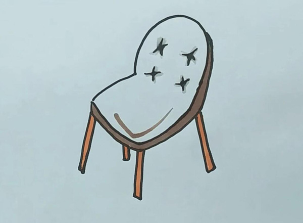 琪琪家的椅子画图片
